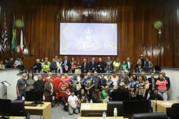 Câmara realiza sessão solene em homenagem aos 10 anos da “Rota da Luz”
