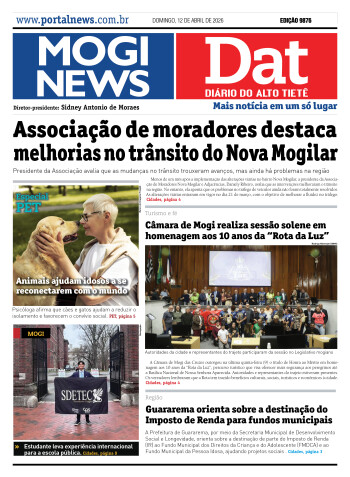 Edição Mogi News/Dat 12 de abril de 2026