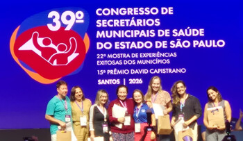 Mogi é premiada em congresso por avanço em Práticas Integrativas e Complementares em Saúde