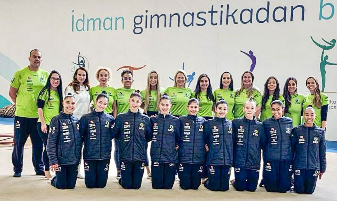 Brasil garante duas medalhas na Copa do Mundo de Ginástica Rítmica