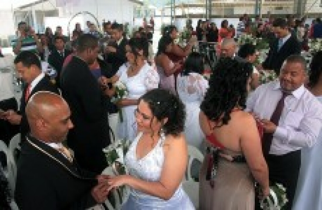 Casamento comunitário contará com 24 casais