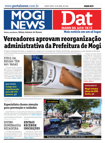 Edição Mogi News/Dat 16 de abril de 2026