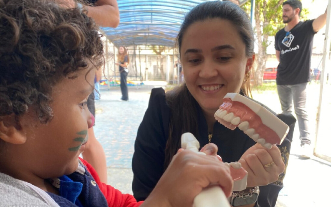 APCD Regional Mogi promove ação social de saúde bucal para crianças