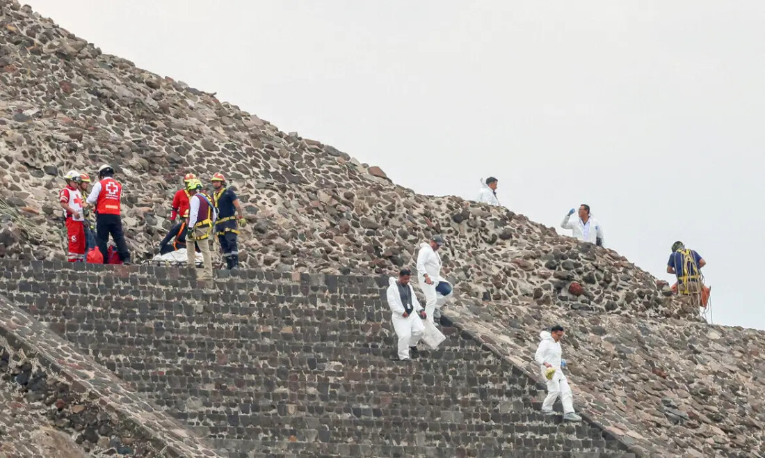 Estão bem brasileiras feridas a tiros nas pirâmides do México