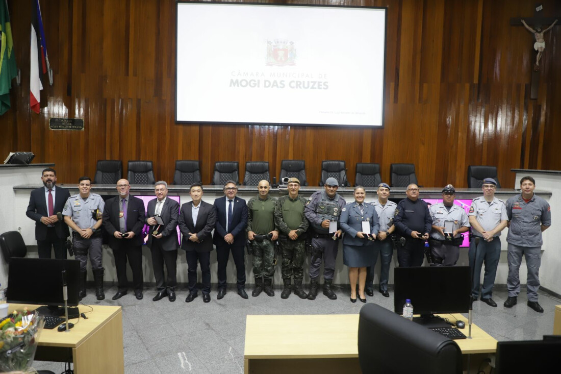 Câmara de Mogi das Cruzes entrega “Medalha Tiradentes 2026”