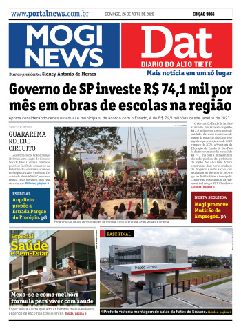 Edição Mogi News / Dat 26 de abril de 2026