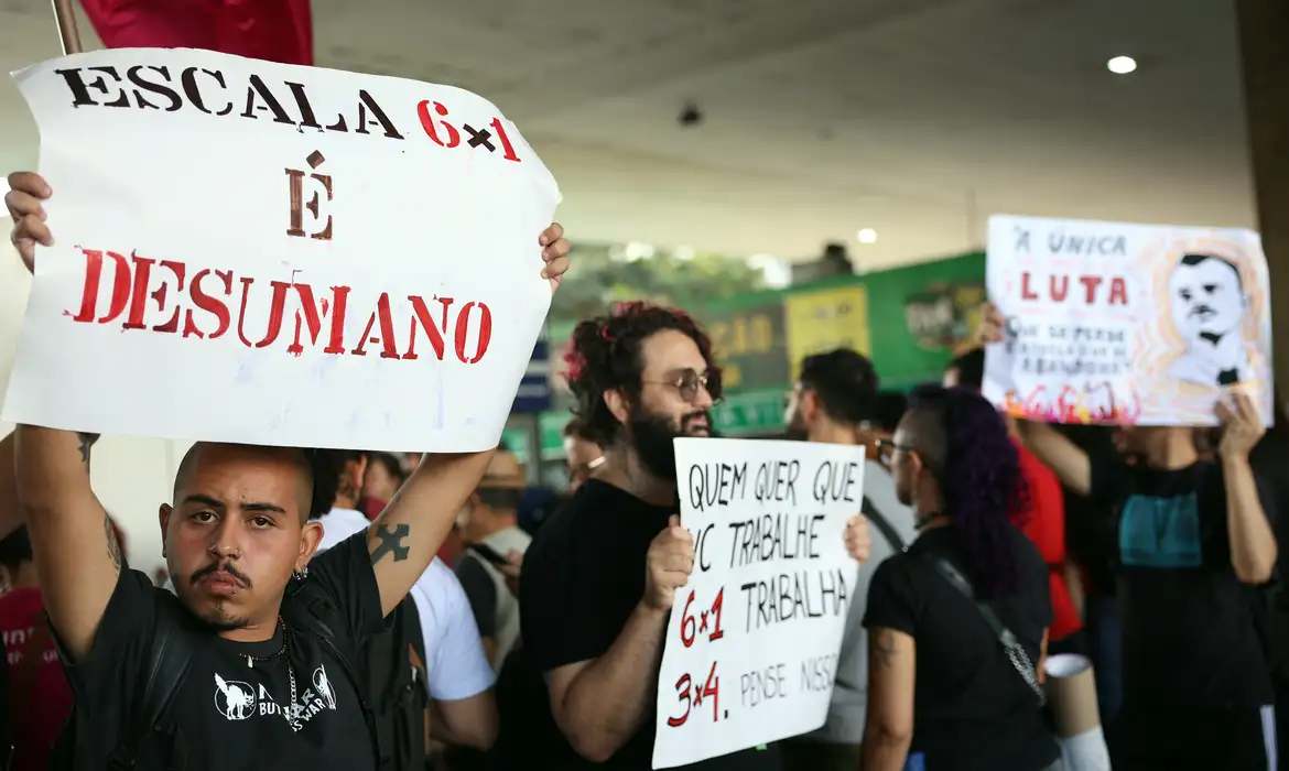 Fim da escala 6x1 é principal bandeira nos atos do 1° de Maio no país