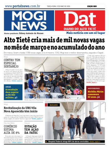 Edição Mogi News Dat 05 de maio de 2026