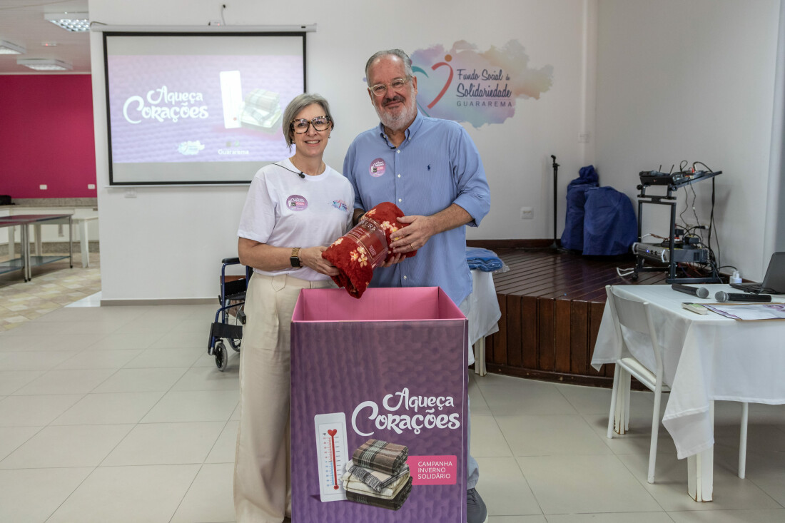 Fundo Social de Guararema lança campanha "Pés Quentinhos" 
