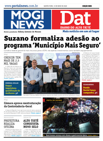 Edição Mogi News Dat 14 de maio de 2026