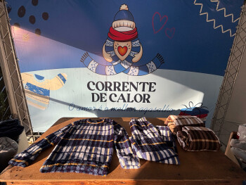 Fundo Social mobiliza Itaquá com campanha de inverno 'Corrente de Calor'
