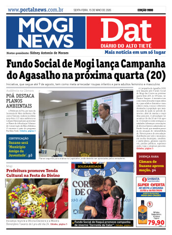 Edição Mogi News Dat 15 de maio de 2026