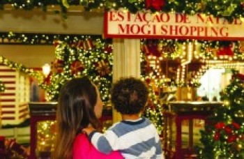 Papai Noel chega no domingo ao Shopping