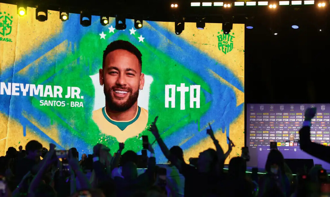 Brasil contará na Copa com o maior artilheiro da sua história, Neymar