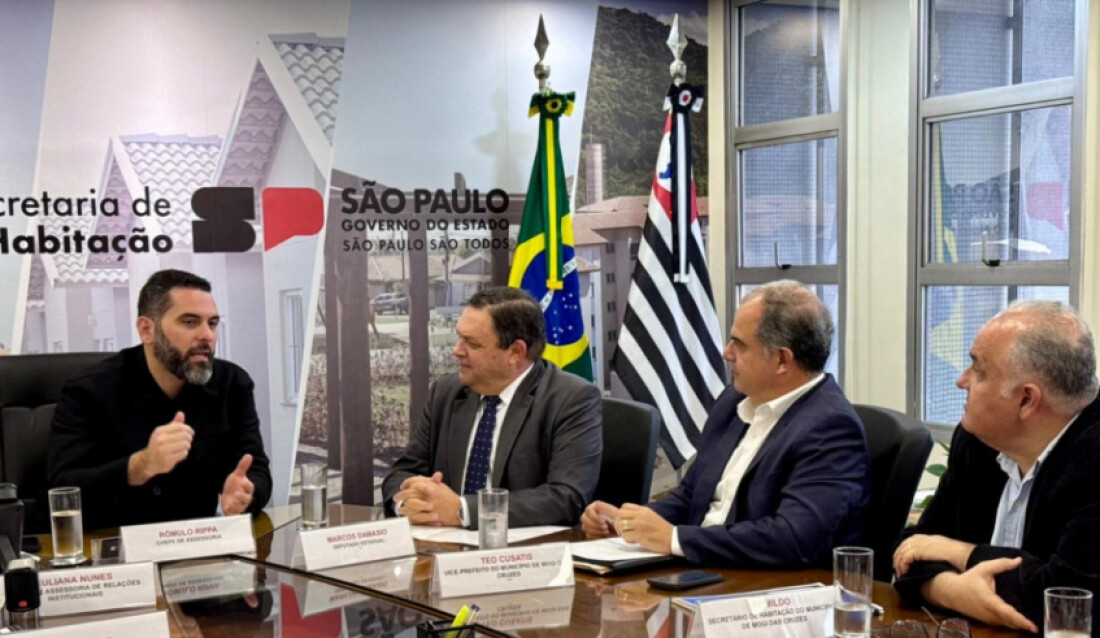 Mogi pede ao Estado unidade do Programa Vida Longa e reforça demandas habitacionais