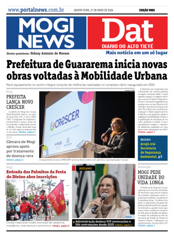 Edição Mogi News Dat 21 de maio de 2026