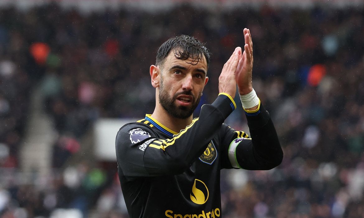 Bruno Fernandes, do United, é o melhor jogador do Campeonato Inglês