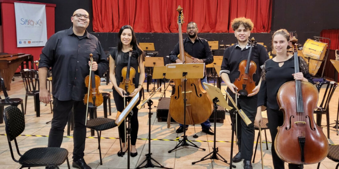 Sinfônica lança Quinteto de Cordas nesta sexta