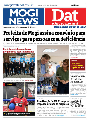 Edição Mogi News Dat 26 de maio de 2026
