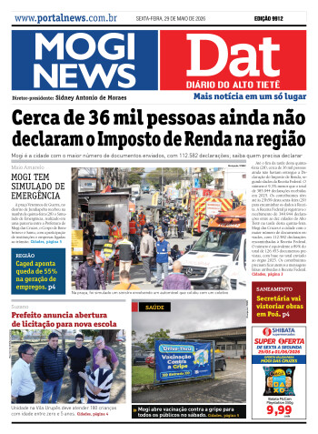 Edição Mogi News / Dat 29 de maio de 2026