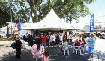 Mogi Abraça o Centro leva concerto e apresentações artísticas à Praça Oswaldo Cruz
