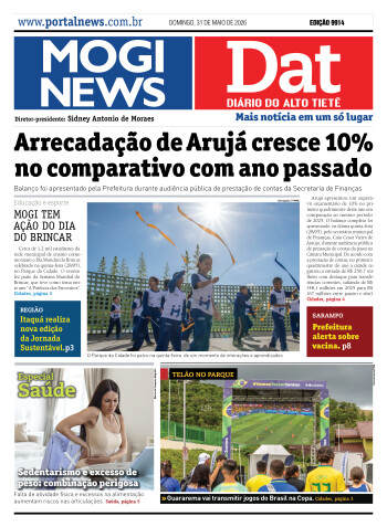 Edição Mogi News / Dat 31 de maio de 2026