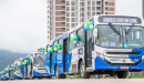 Prefeita de Mogi entrega 26 novos ônibus com ar-condicionado 