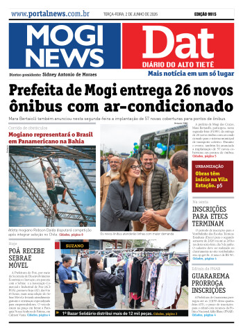Edição Mogi News / Dat 2 de junho de 2026