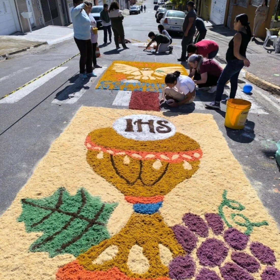 Poá terá programação religiosa, cultural e turística com tapetes na região central