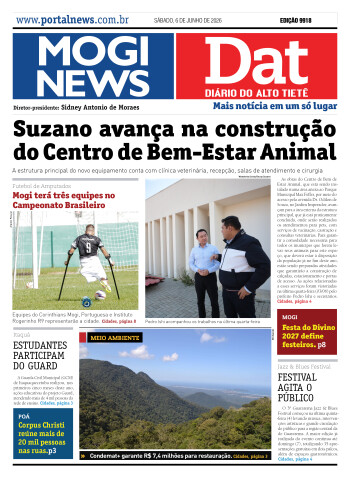 Edição Mogi News / Dat 6 de junho de 2026