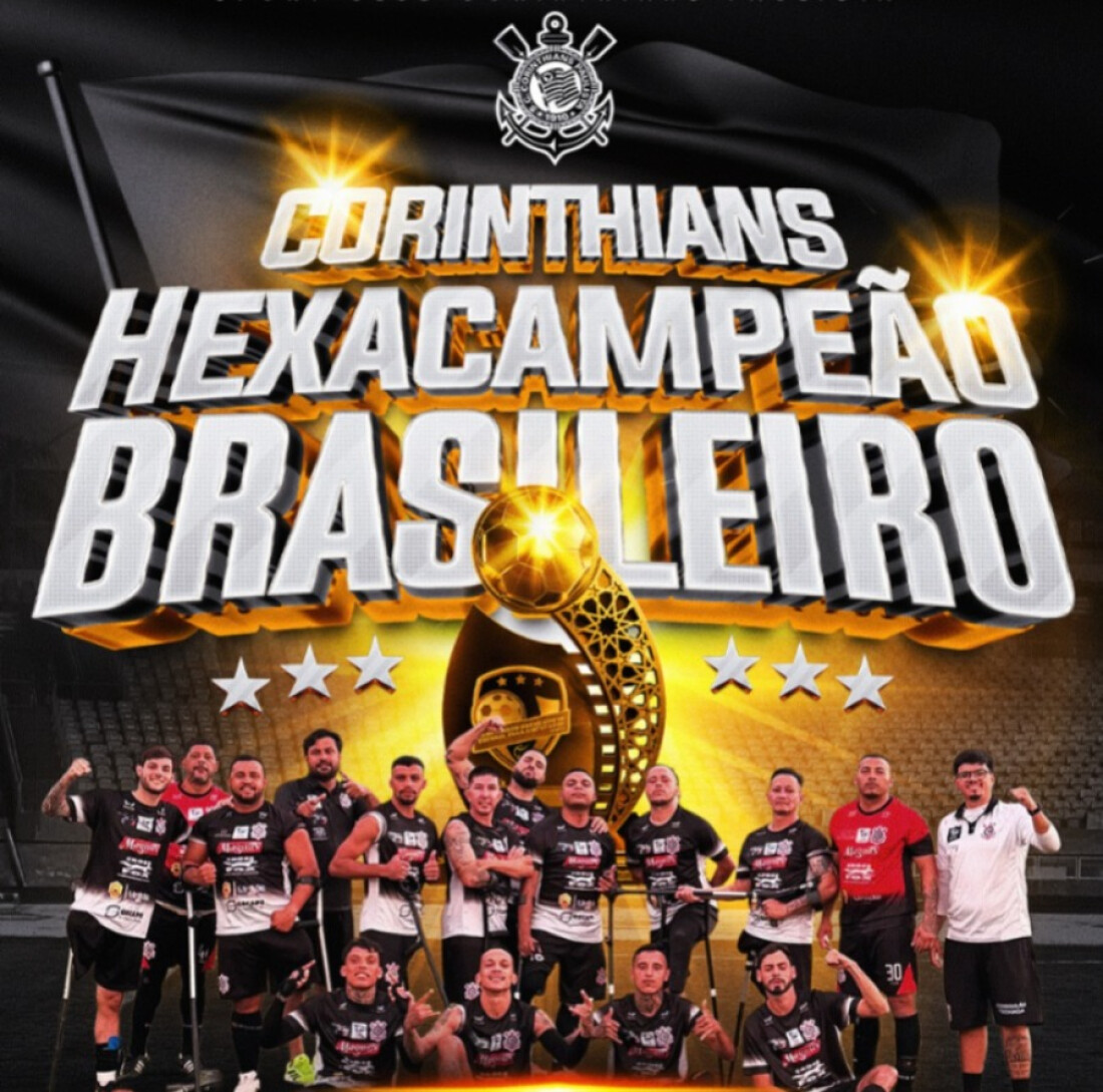 Corinthians Mogi conquista o hexacampeonato brasileiro em Goiânia