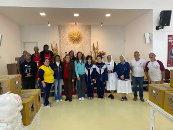 Festa do Divino de Mogi doa uma tonelada de alimentos para cinco entidades assistenciais