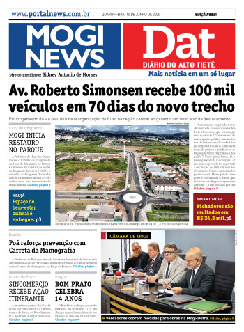 Edição Mogi News / Dat 10 de junho de 2026