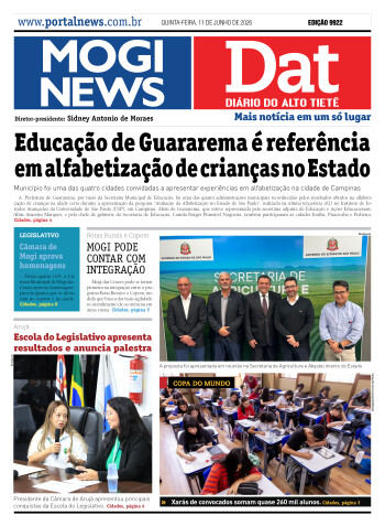 Edição Mogi News / Dat 11 de junho de 2026