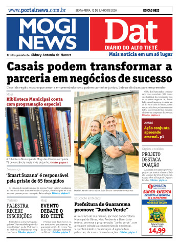 Edição Mogi News / Dat 12 de junho de 2026