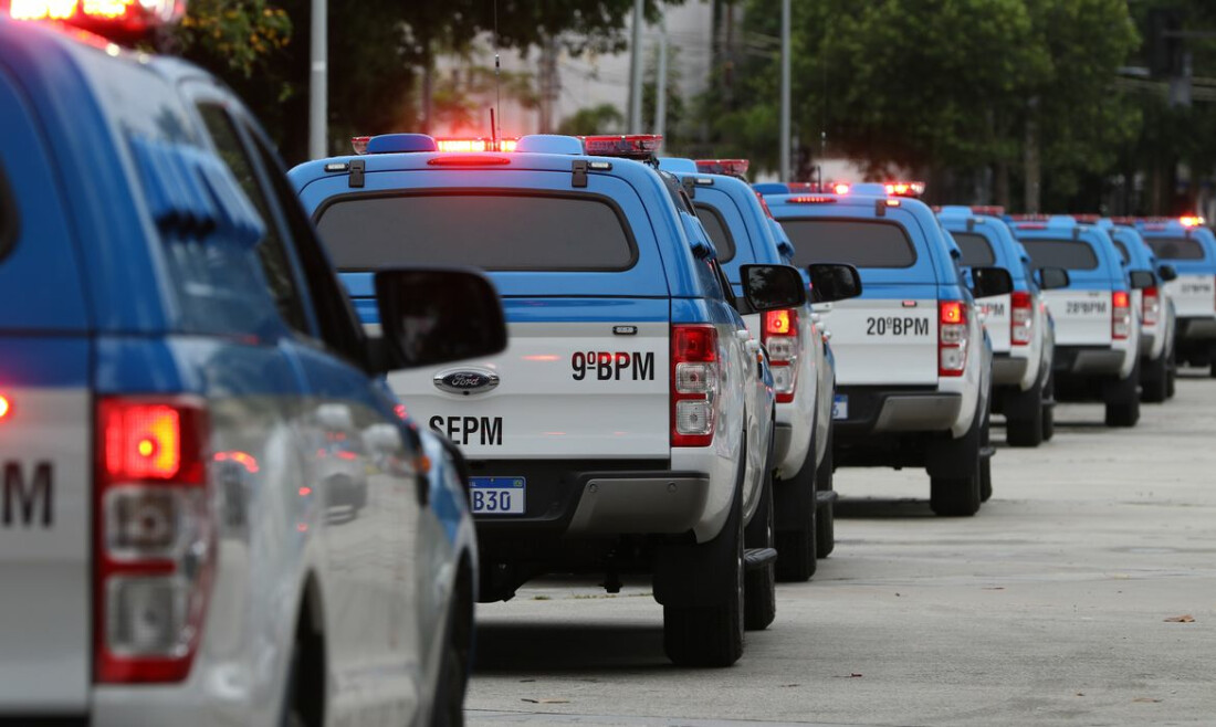 PM do Rio reforça policiamento durante jogos da seleção brasileira