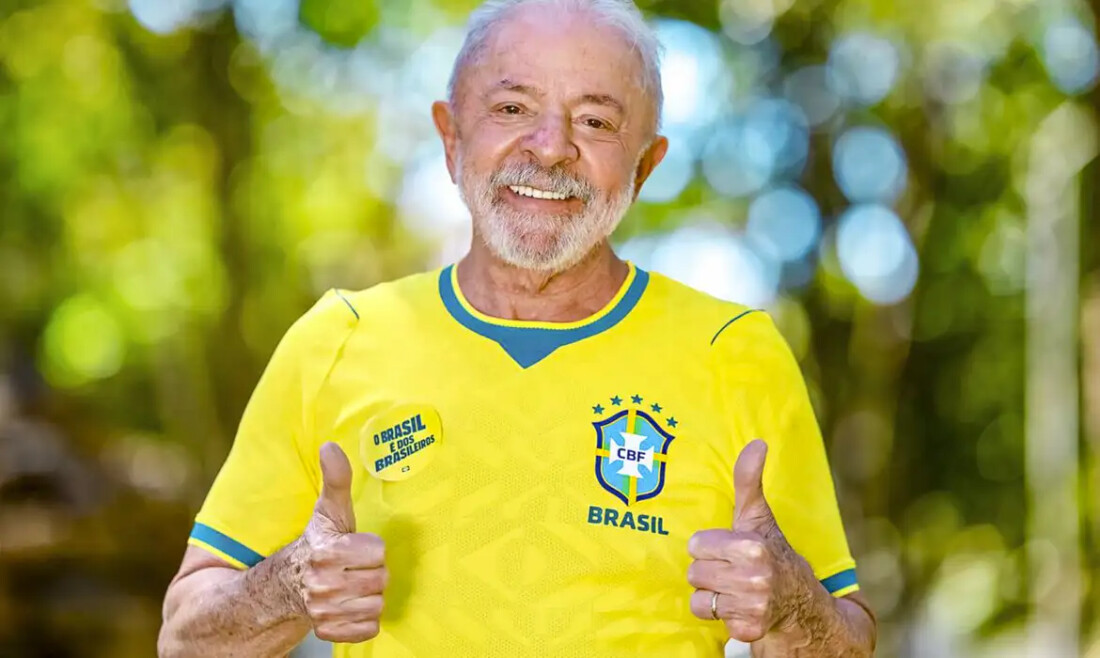 Lula pede para seleção do Brasil “jogar com a alma” na Copa do Mundo