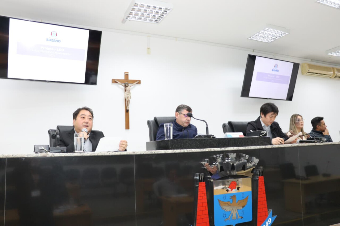 Prefeitura de Suzano apresenta proposta de LDO 2027 no valor de R$ 1,78 bilhão