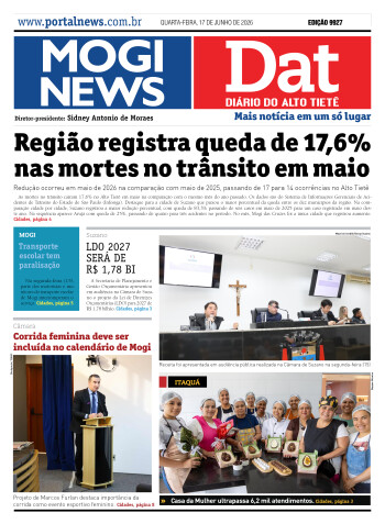 Edição Mogi News / Dat 17 de junho de 2026
