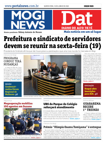 Edição Mogi News / Dat 18 de junho de 2026