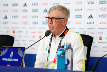 Ancelotti mostra otimismo para jogo contra o Haiti: “Vamos fazer um jogo diferente, com muito mais qualidade"