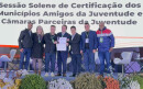 Suzano é certificada como 'Município Amigo da Juventude'