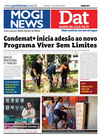 Edição Mogi News / Dat 21 de junho de 2026