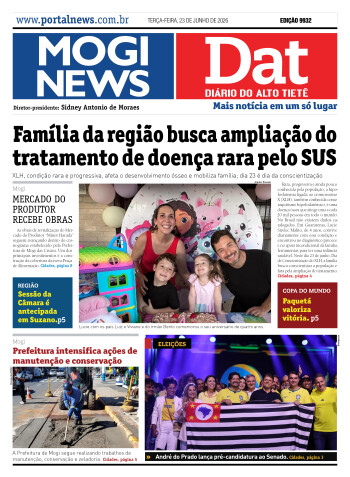 Edição Mogi News / Dat 23de junho de 2026