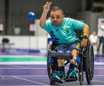 Maciel Santos é campeão de etapa da Copa do Mundo de bocha paralímpica