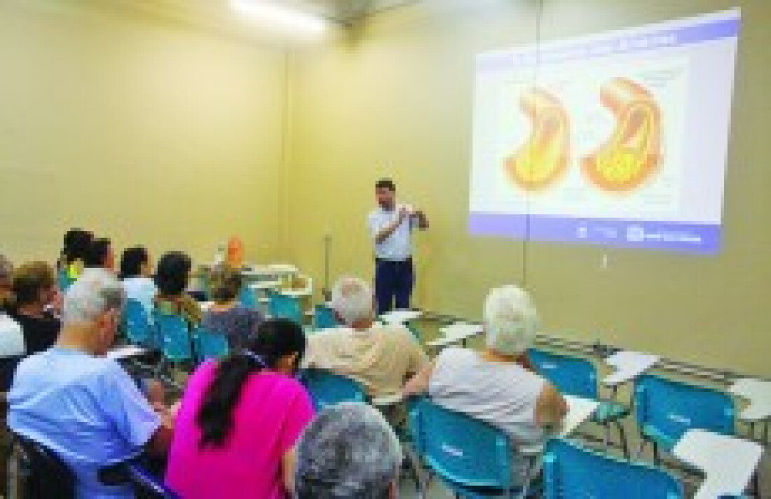 Diabetes e doença renal são abordados