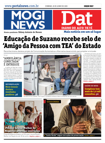 Edição Mogi News / Dat 28 de junho de 2026