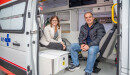 Prefeita Mara Bertaiolli e vice-prefeito Téo Cusatis entregam 1ª “ambulância conectada” do Samu