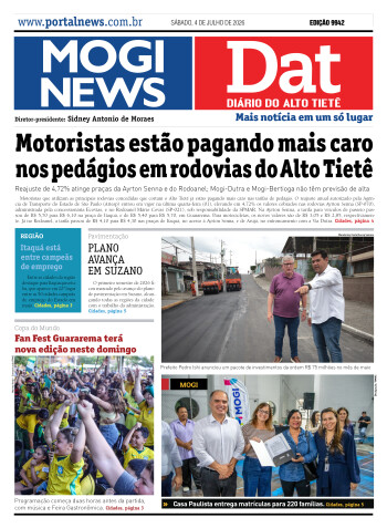 Edição Mogi News / Dat 4 de julho de 2026