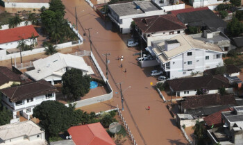 Defesa Civil alerta para temporal em Santa Catarina